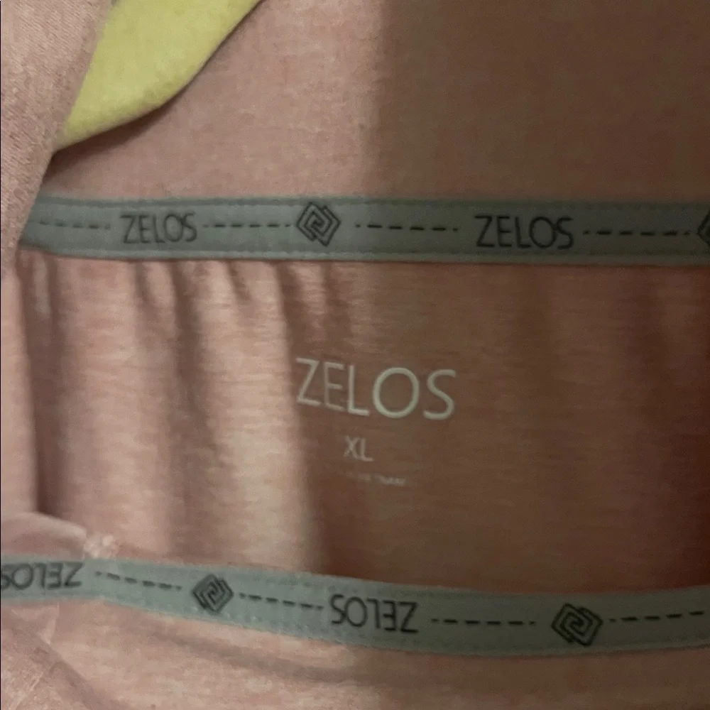 ZELOS Soft Pink Cowl Neck Top - Picture 3 of 7